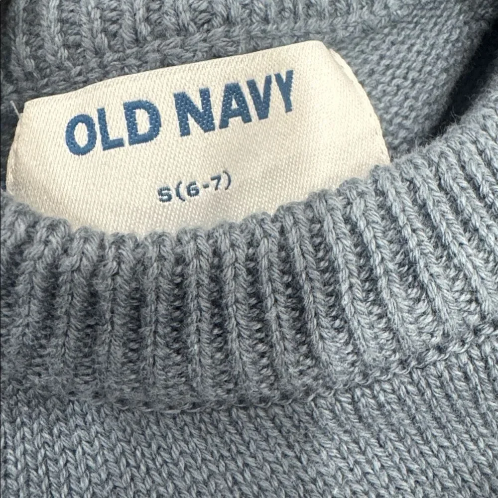 Old Navy Kids Blue Sweater with Pocket Boys